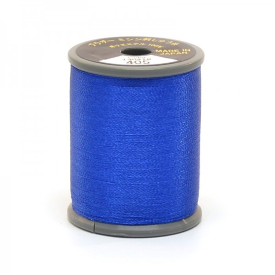 Brother Embroidery Thread - 300m - Blue 405 image 0
